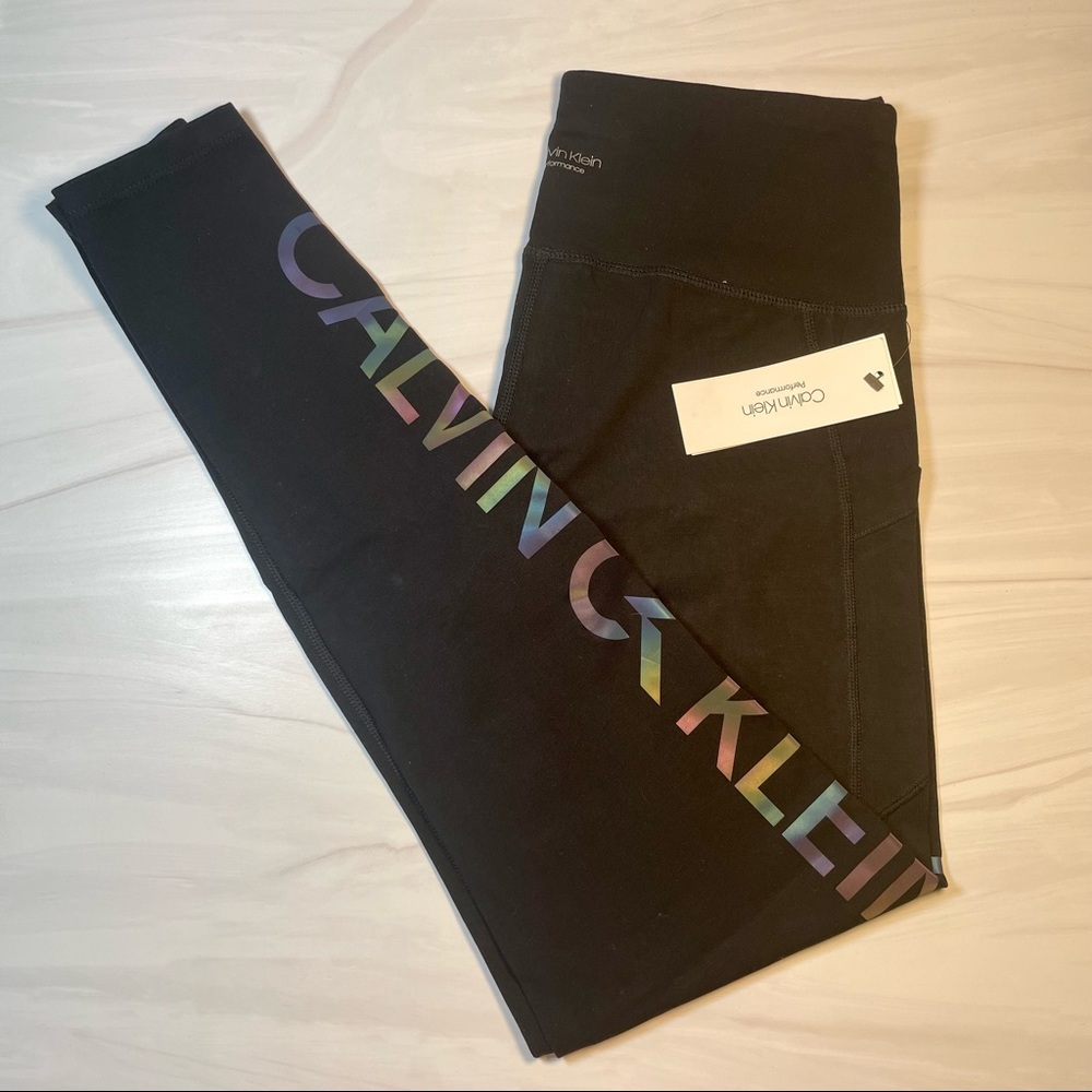 NWT Calvin Klein Performance High Waist Full Length Legging